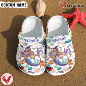 Mermaid Movie Crocs Crocband Clogs Shoes Comfortable For Men Women and Kids Style 1 - Vesles2014S 3