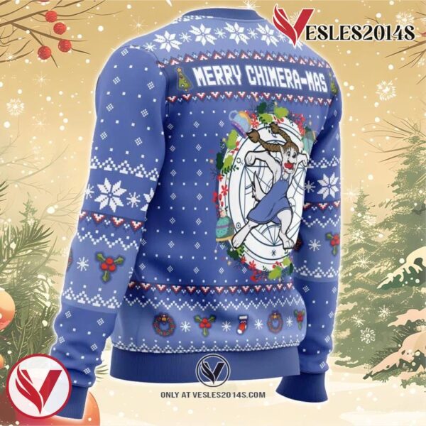 Merry Chimera-mas Fullmetal Alchemist Christmas Sweater 2