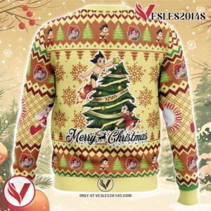 Merry Christmas Astro Boy Ugly Christmas Sweater, Unique Christmas Gift For Fans - Vesles2014S 1