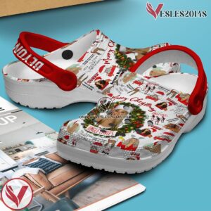 Merry Christmas Beyonce Music Crocs Crocband Clogs Shoes, Unique Gifts For Fans - Vesles2014S 3