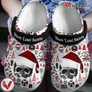 Merry Christmas Black Label Society Music Crocs Crocband Clogs Shoes, Unique Gifts For Fans - Vesles2014S
