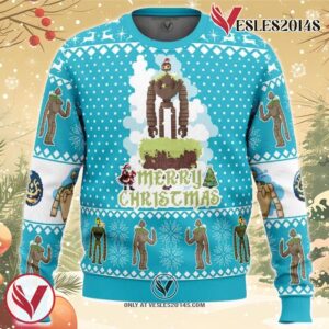 Merry Christmas Castle in the Sky Ugly Christmas Sweater, Unique Christmas Gift For Fans - Vesles2014S