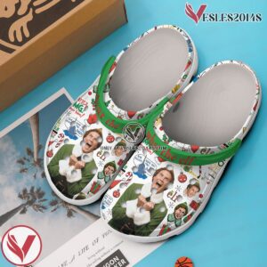Merry Christmas Elf Movie Crocs Crocband Clogs Shoes Comfortable For Men Women and Kids - Vesles2014S 3