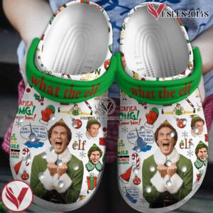 Merry Christmas Elf Movie Crocs Crocband Clogs Shoes Comfortable For Men Women and Kids - Vesles2014S