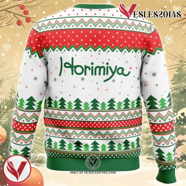 Merry Christmas Horimiya Ugly Christmas Sweater, Unique Christmas Gift For Fans - Vesles2014S 1