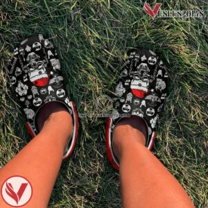 Merry Christmas Megadeth Music Crocs Crocband Clogs Shoes, Unique Gifts For Fans - Vesles2014S 4