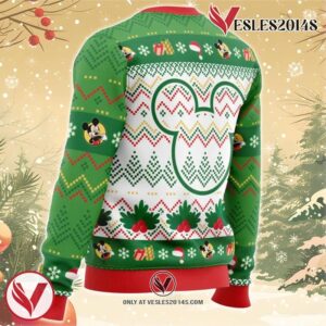 Merry Christmas Mickey Mouse Disney Ugly Christmas Sweater, Unique Christmas Gift For Fans - Vesles2014S 2
