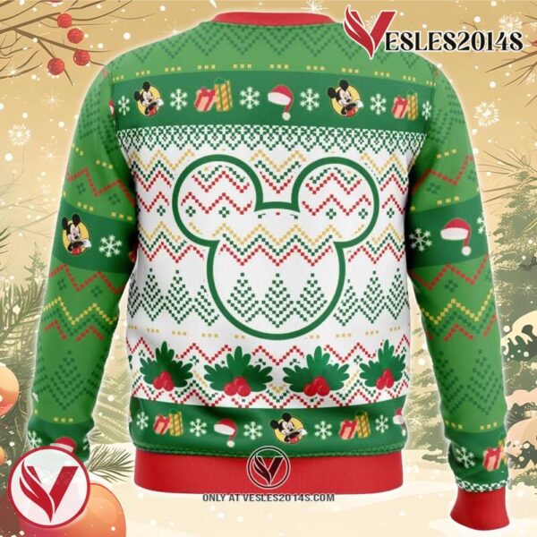 Merry Christmas Mickey Mouse Disney Ugly Christmas Sweater, Unique Christmas Gift For Fans - Vesles2014S 3