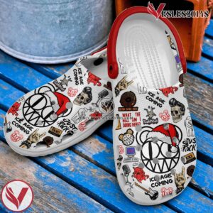 Merry Christmas Radiohead Music Crocs Crocband Clogs Shoes, Unique Gifts For Fans - Vesles2014S 3