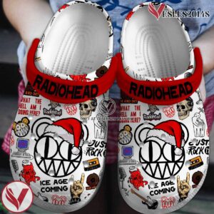 Merry Christmas Radiohead Music Crocs Crocband Clogs Shoes, Unique Gifts For Fans - Vesles2014S