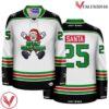 Merry Christmas Santa Holiday Hockey Jersey - Vesles2014S