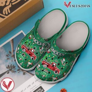 Merry Christmas Snoopy Peanuts Cartoon Crocs Crocband Clogs Shoes Comfortable For Men Women and Kids Style 1, Unique Gift From  Vesles2014S 3