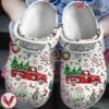 Merry Christmas Snoopy Peanuts Cartoon Crocs Crocband Clogs Shoes Comfortable For Men Women and Kids Style 2, Unique Gift From  Vesles2014S