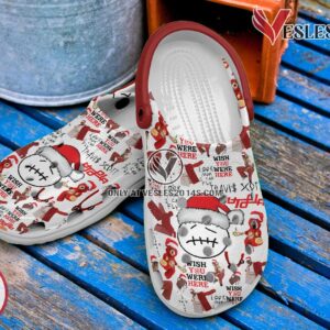 Merry Christmas Travis Scott Music Crocs Crocband Clogs Shoes, Unique Gifts For Fans - Vesles2014S 3