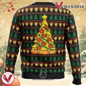 Merry Pizza Ugly Christmas Sweater, Unique Christmas Gift For Fans - Vesles2014S 1