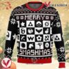 Merry Smashmas Super Smash Bros Ugly Christmas Sweater, Unique Christmas Gift For Fans - Vesles2014S