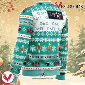 Merry Squidmas Squid Game Christmas Sweater 2