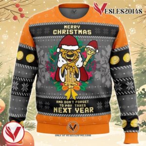 Merry Taxes Christmas Robin Hood Ugly Christmas Sweater, Unique Christmas Gift For Fans - Vesles2014S