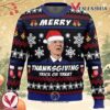 Merry Thanksgiving Biden Ugly Christmas Sweater, Unique Christmas Gift For Fans - Vesles2014S