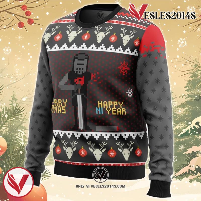 Merry Xmas and Happy Ni Year Monty Python Ugly Christmas Sweater, Unique Christmas Gift For Fans - Vesles2014S 1