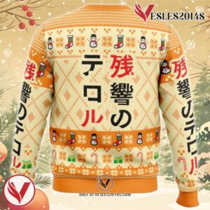 Merry Xmas to Both of You Terror in Resonance Ugly Christmas Sweater, Unique Christmas Gift For Fans - Vesles2014S 1