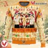 Merry Xmas to Both of You Terror in Resonance Ugly Christmas Sweater, Unique Christmas Gift For Fans - Vesles2014S