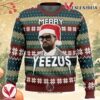 Merry Yeezus Kanye West Ugly Christmas Sweater, Unique Christmas Gift For Fans - Vesles2014S
