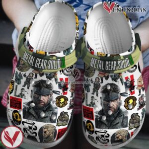 Metal Gear Solid Game Crocs Crocband Clogs Shoes Comfortable For Men Women and Kids, Unique Gift From  Vesles2014S