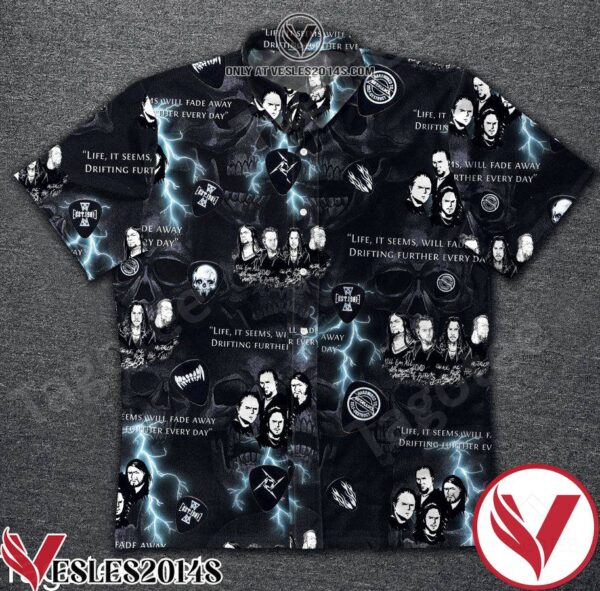Metallica Band Life, It Seems, Will Fade Away Drifting Further Every Day Hawaiian Shirt, Unique Gifts For Friends - Vesles2014S 1
