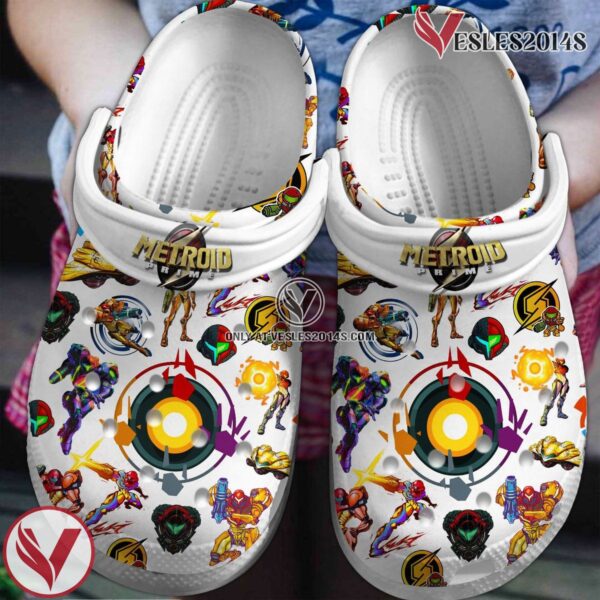 Metroid Prime Game Premium Crocs Crocband Clogs Shoes Comfortable For Men Women and Kids, Unique Gift From  Vesles2014S