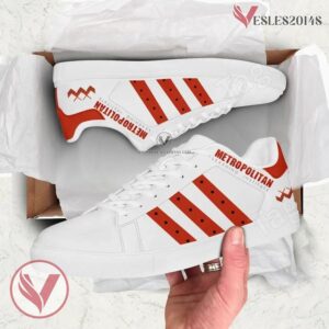 Metropolitan Learning Institute Print Stan Smith Shoes, Unique Sneaker For Fans - Vesles2014s