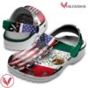 Mexico America Flag Shoes Clogs Gifts For Women Men Mexican Us, Unique Gift From  Vesles2014S