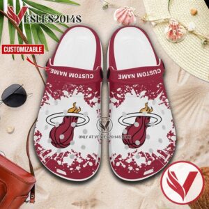 Miami Heat Crocs Shoes For Men And Women, Unique Clogs Shoes For Fans - Vesles2014S 1