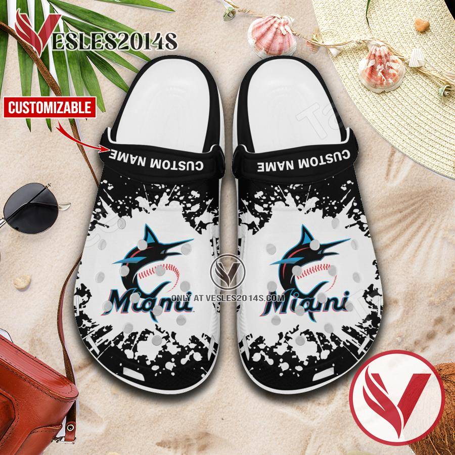 Miami Marlins Custom Crocs Shoes For Men And Women, Unique Clogs Shoes For Fans - Vesles2014S 1