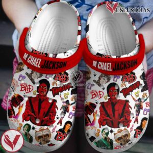 Michael Jackson Music Crocs Crocband Clogs Shoes, Unique Gifts For Fans Style 3 - Vesles2014S