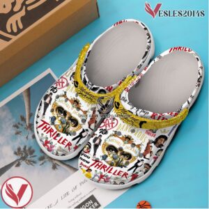 Michael Jackson Music Crocs Crocband Clogs Shoes, Unique Gifts For Fans Style 5 - Vesles2014S 2