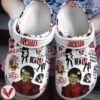 Michael Jackson Music Crocs Crocband Clogs Shoes, Unique Gifts For Fans Style 6 - Vesles2014S