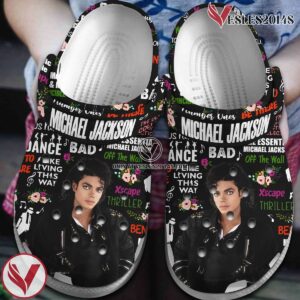 Michael Jackson Music Crocs Crocband Clogs Shoes, Unique Gifts For Fans Style 7 - Vesles2014S