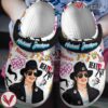 Michael Jackson Music Crocs Crocband Clogs Shoes, Unique Gifts For Fans Style 8 - Vesles2014S