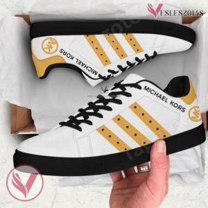 Michael Kors Logo Print Stan Smith Shoes, Unique Sneaker For Fans - Vesles2014s 1