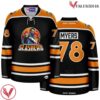 Michael Myers Haddonfield Slashers Hockey Jersey - Vesles2014S