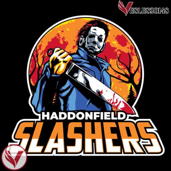 Michael Myers Haddonfield Slashers Hockey Jersey - Vesles2014S 4