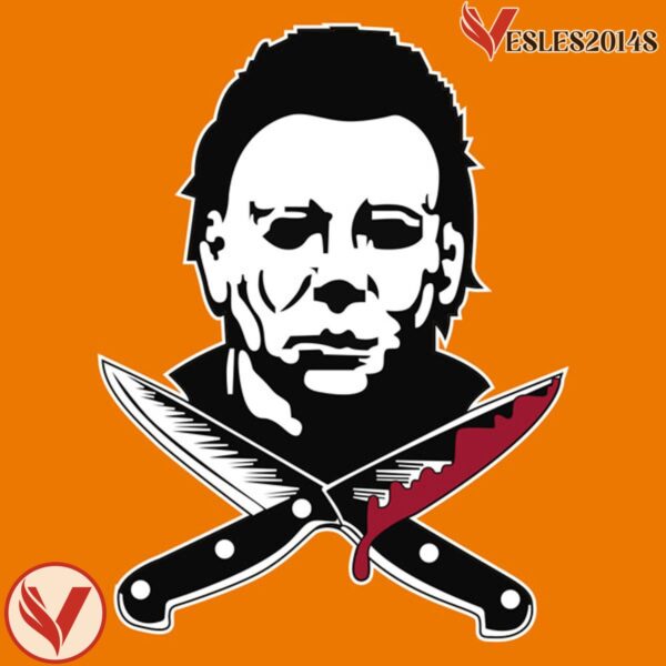Michael Myers Haddonfield Slashers Hockey Jersey - Vesles2014S 5
