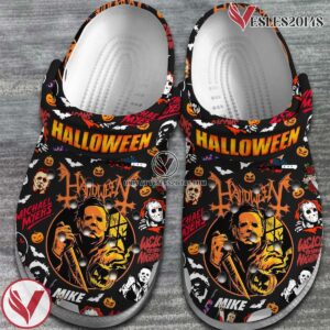 Michael Myers Movie Halloween Crocs Crocband Clogs Shoes Comfortable For Men Women and Kids Style 1 - Vesles2014S 2