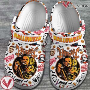 Michael Myers Movie Halloween Crocs Crocband Clogs Shoes Comfortable For Men Women and Kids Style 2 - Vesles2014S 2