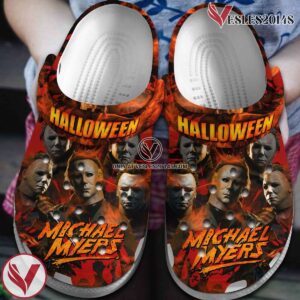 Michael Myers Movie Halloween Crocs Crocband Clogs Shoes Comfortable For Men Women and Kids Style 3 - Vesles2014S