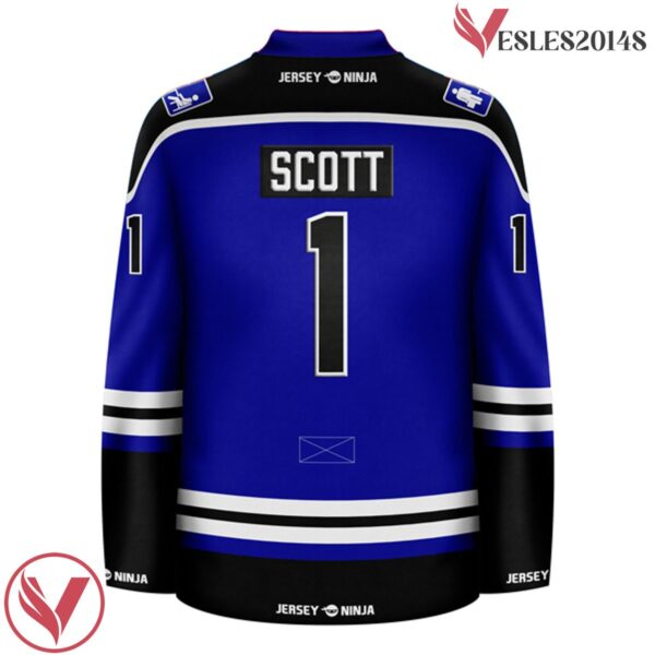 Michael Scott Dunder Mifflin Blue Jersey - Vesles2014S 3