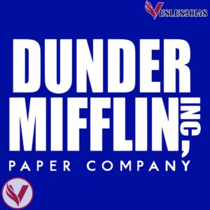 Michael Scott Dunder Mifflin Blue Jersey - Vesles2014S 4