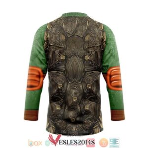 Michelangelo TMNT Cosplay Hockey Jersey Shirt, Trending Gifts For Fans - Vesles2014s 1