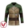 Michelangelo TMNT Mike Mikey Cosplay Custom Hockey Jersey, Trending Gifts For Fans - Vesles2014s